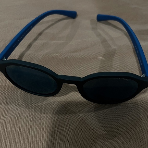 Armani Exchange Black and Blue Sunglasses - Picture 6 of 9
